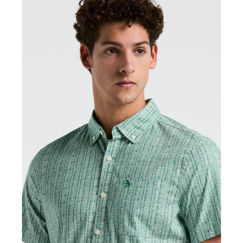 Cotton Poplin Texture Shirt (Amazon) 