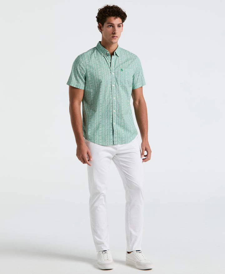 Cotton Poplin Texture Shirt (Amazon) 