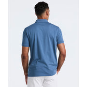 Cotton Zig Zag Polo (Copen Blue) 
