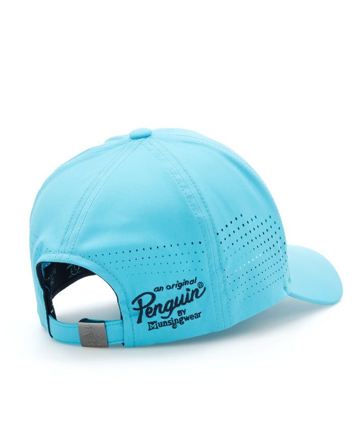 Country Club Perforated Golf Cap (Blue Atoll) 