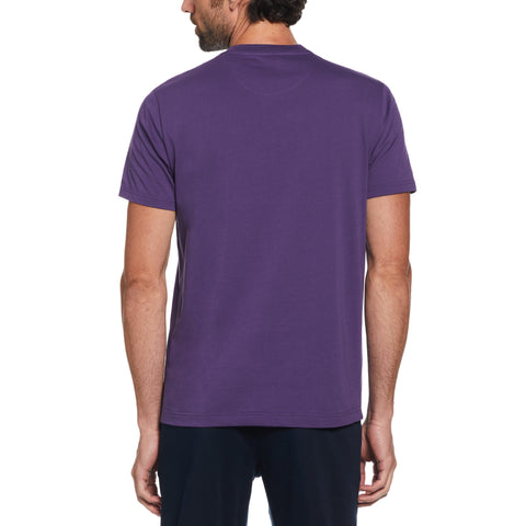 Cranes Pocket Tee (Grape) 