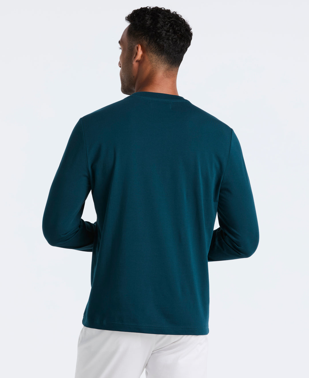 Crewneck Long Sleeve Tee (Reflecting Pond) 