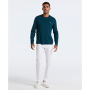 Crewneck Long Sleeve Tee (Reflecting Pond) 