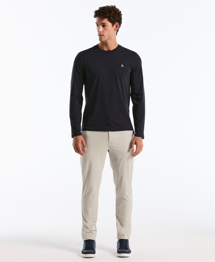 Crewneck Long Sleeve Tee (Dark Sapphire) 