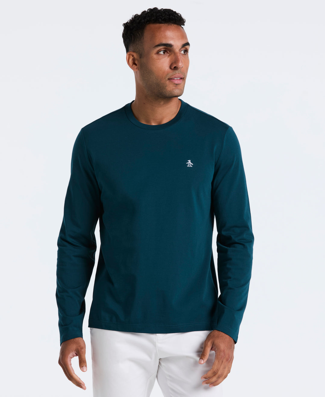 Crewneck Long Sleeve Tee (Reflecting Pond) 