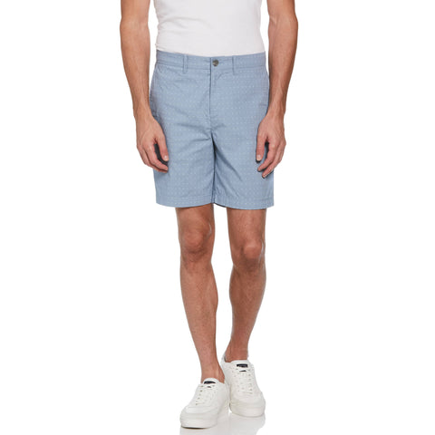 Crosshatch Slim Fit Short (Faded Denim) 