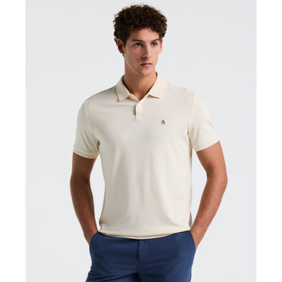 Daddy Pique Short Sleeve Polo Shirt (Birch) 
