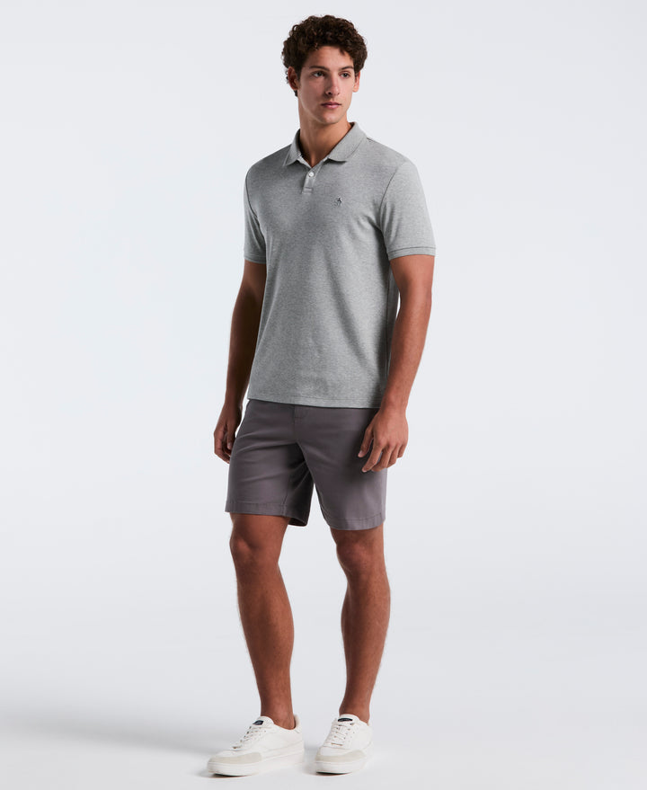 Daddy Pique Polo (Rain Heather) 