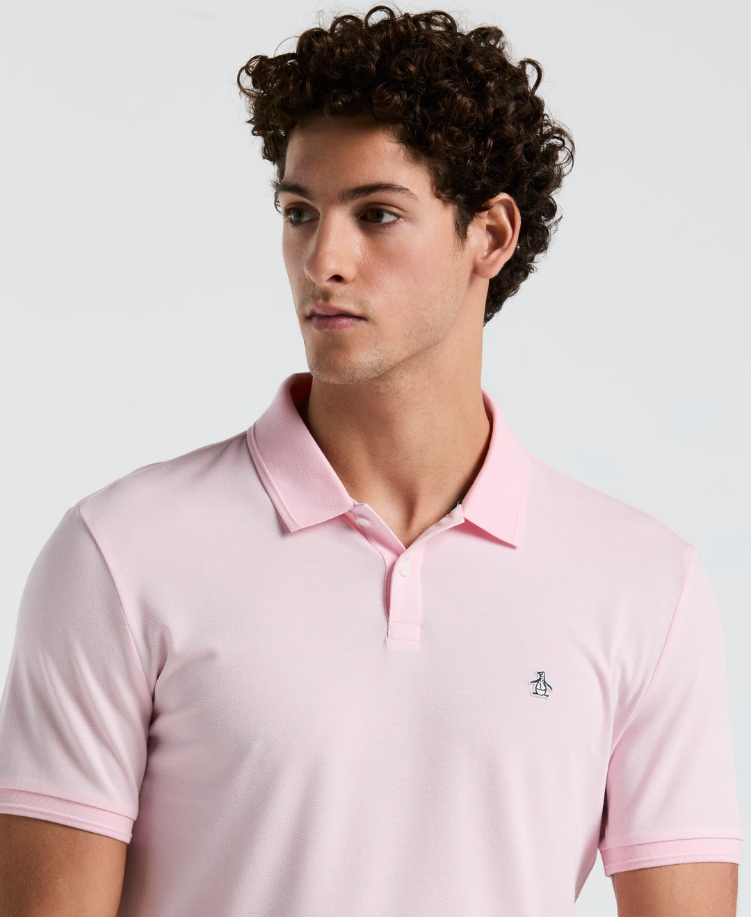 Daddy Pique Polo (Parfait Pink) 