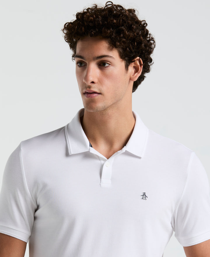 Daddy Pique Polo (Bright White) 