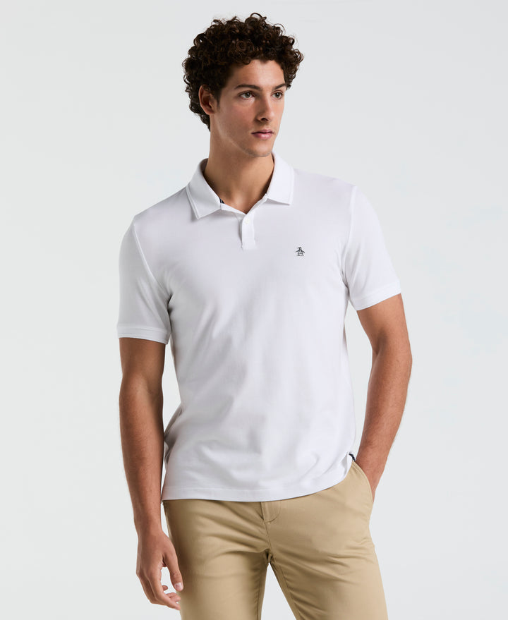 Daddy Pique Polo (Bright White) 