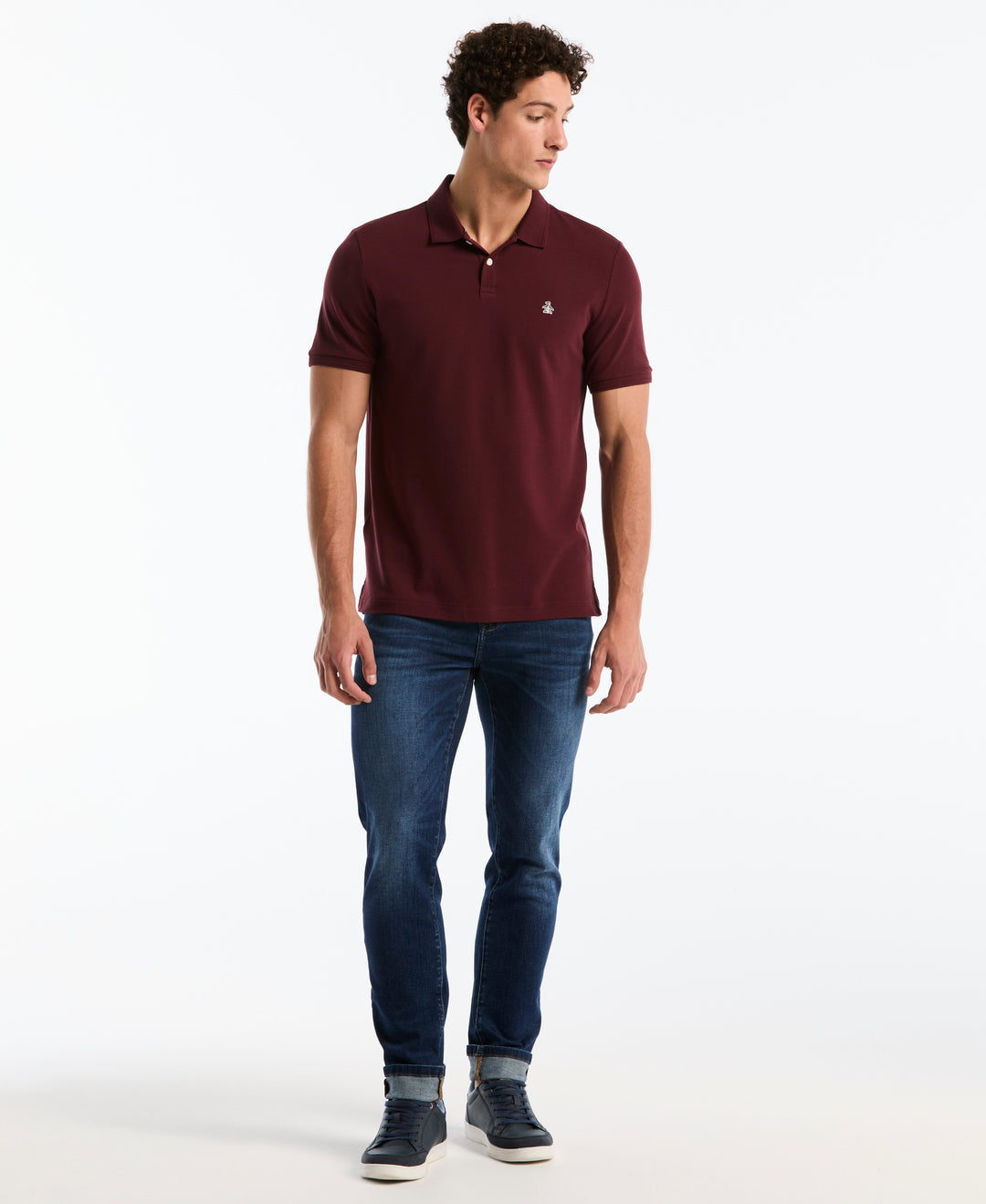 Daddy Pique Short Sleeve Polo Shirt (Port Royale) 
