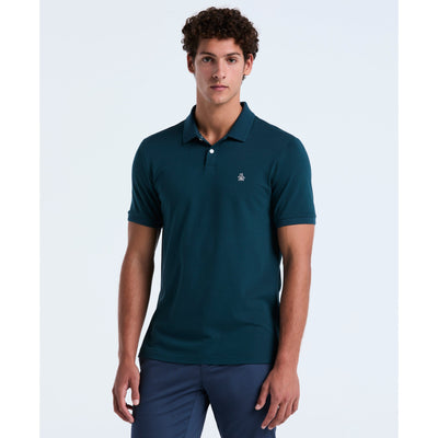 Daddy Pique Short Sleeve Polo Shirt (Reflecting Pond) 