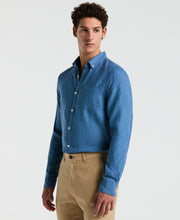 Linen Delavé Shirt (Copen Blue) 