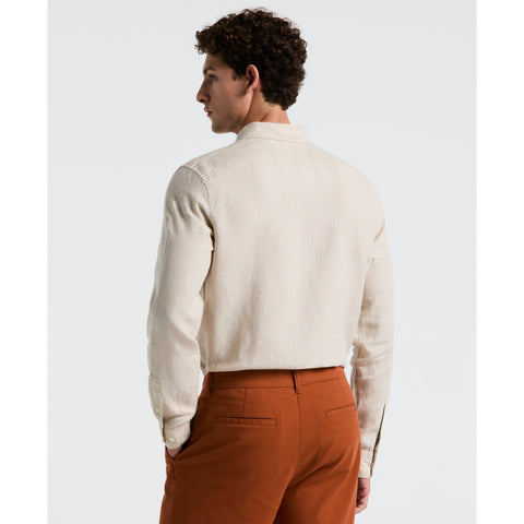 Linen Delavé Shirt (Birch) 