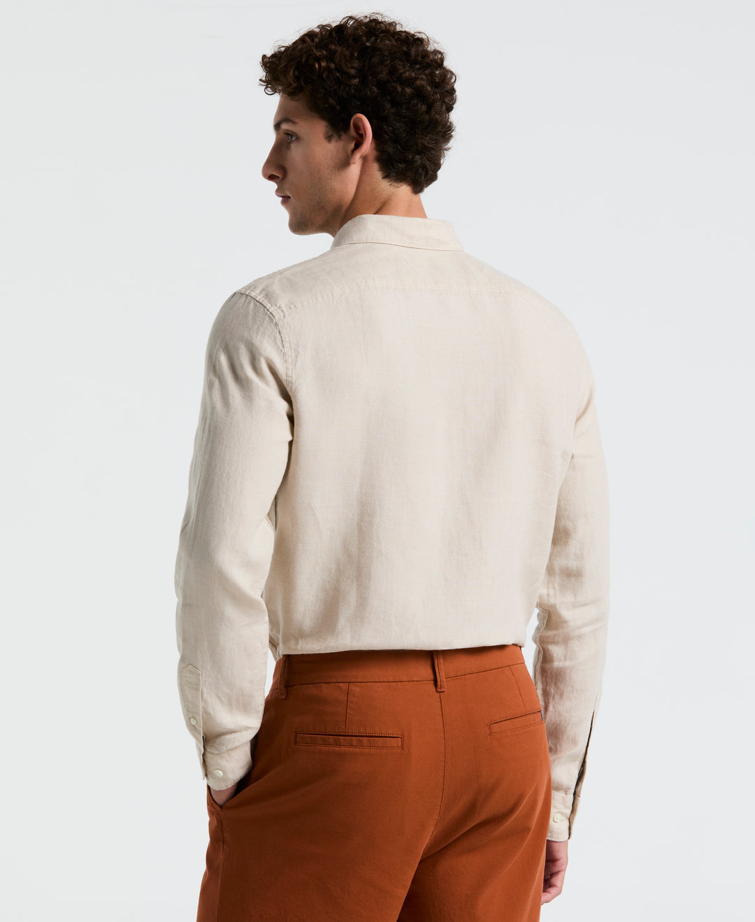 Linen Delavé Shirt (Birch) 