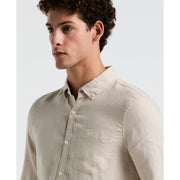 Linen Delavé Shirt (Birch) 
