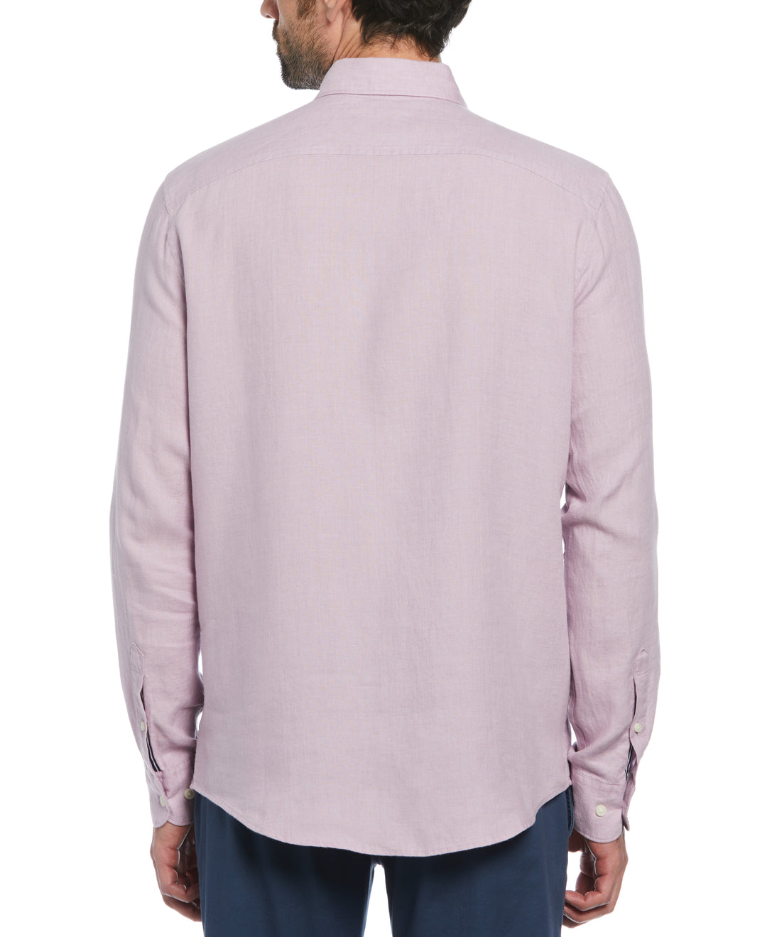 Linen Delavé Shirt (Lavender Frost) 