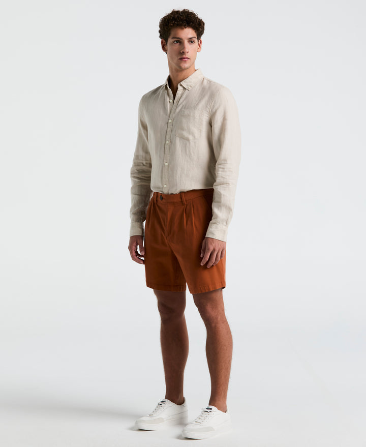 Linen Delavé Shirt (Birch) 