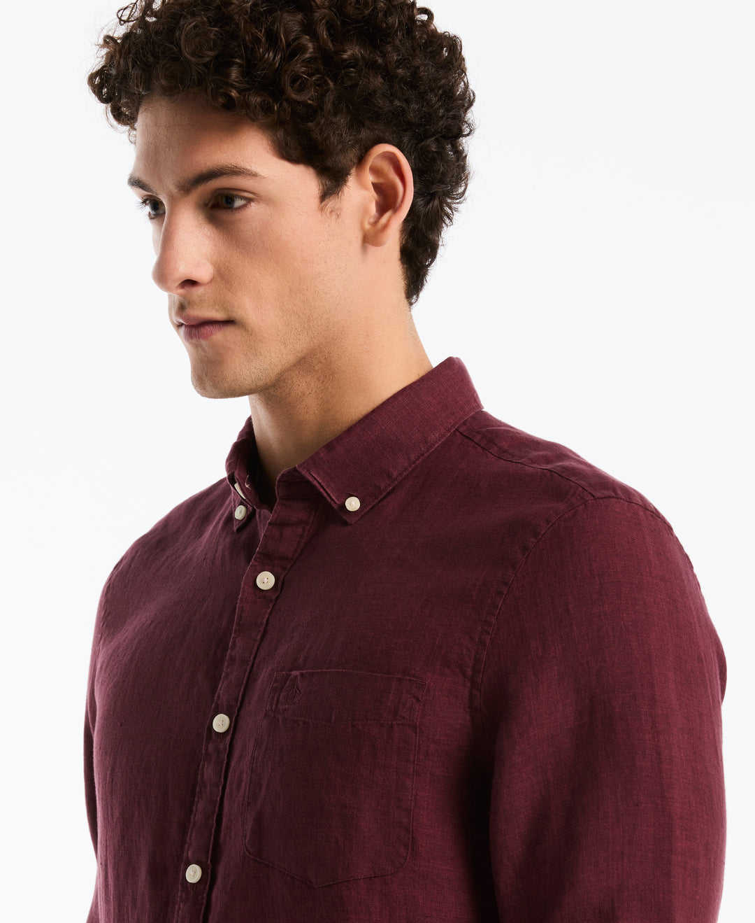 Linen Delavé Shirt (Port Royale) 