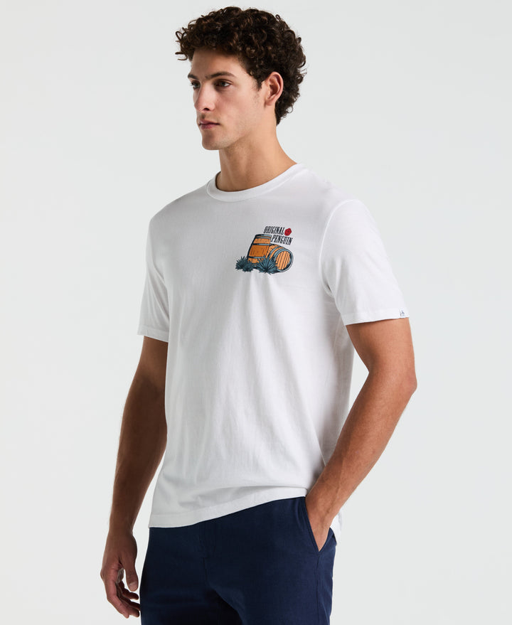 Jersey Graphic Distillery Tee (Bright White) 