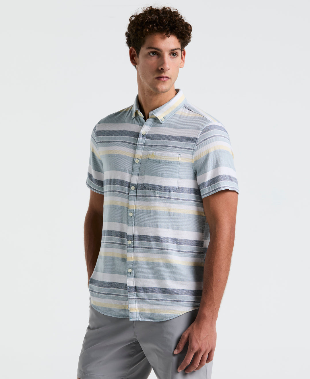 Dobby Stripe Shirt  (Citadel) 