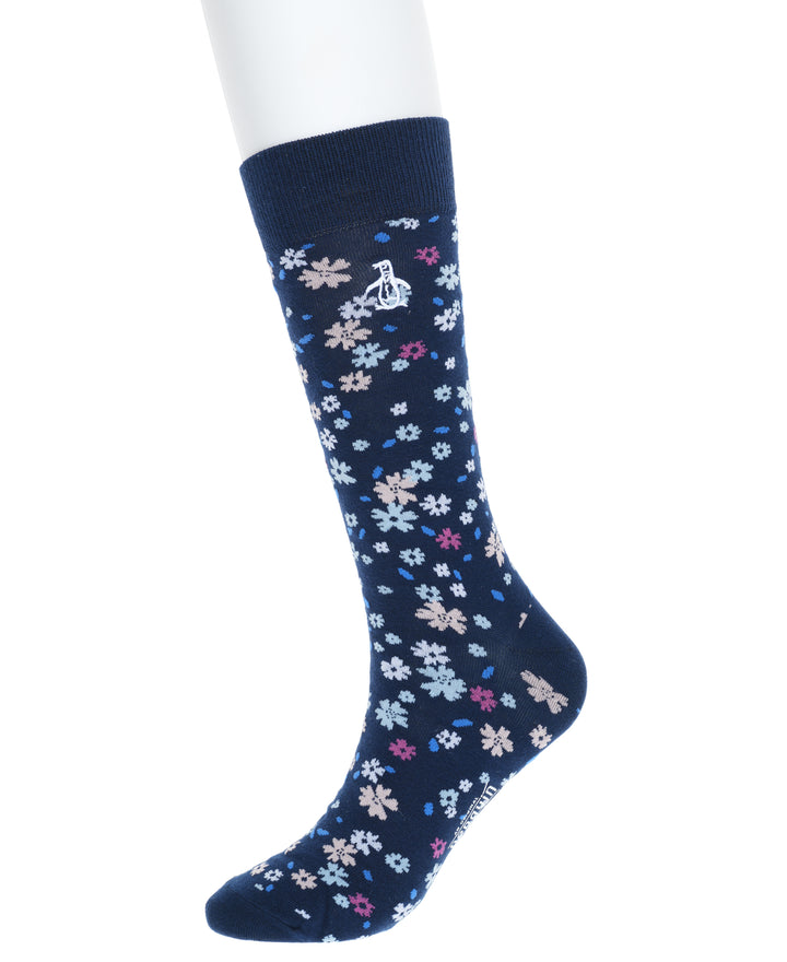 3 Pack Doherty Floral Dress Sock (Navy) 