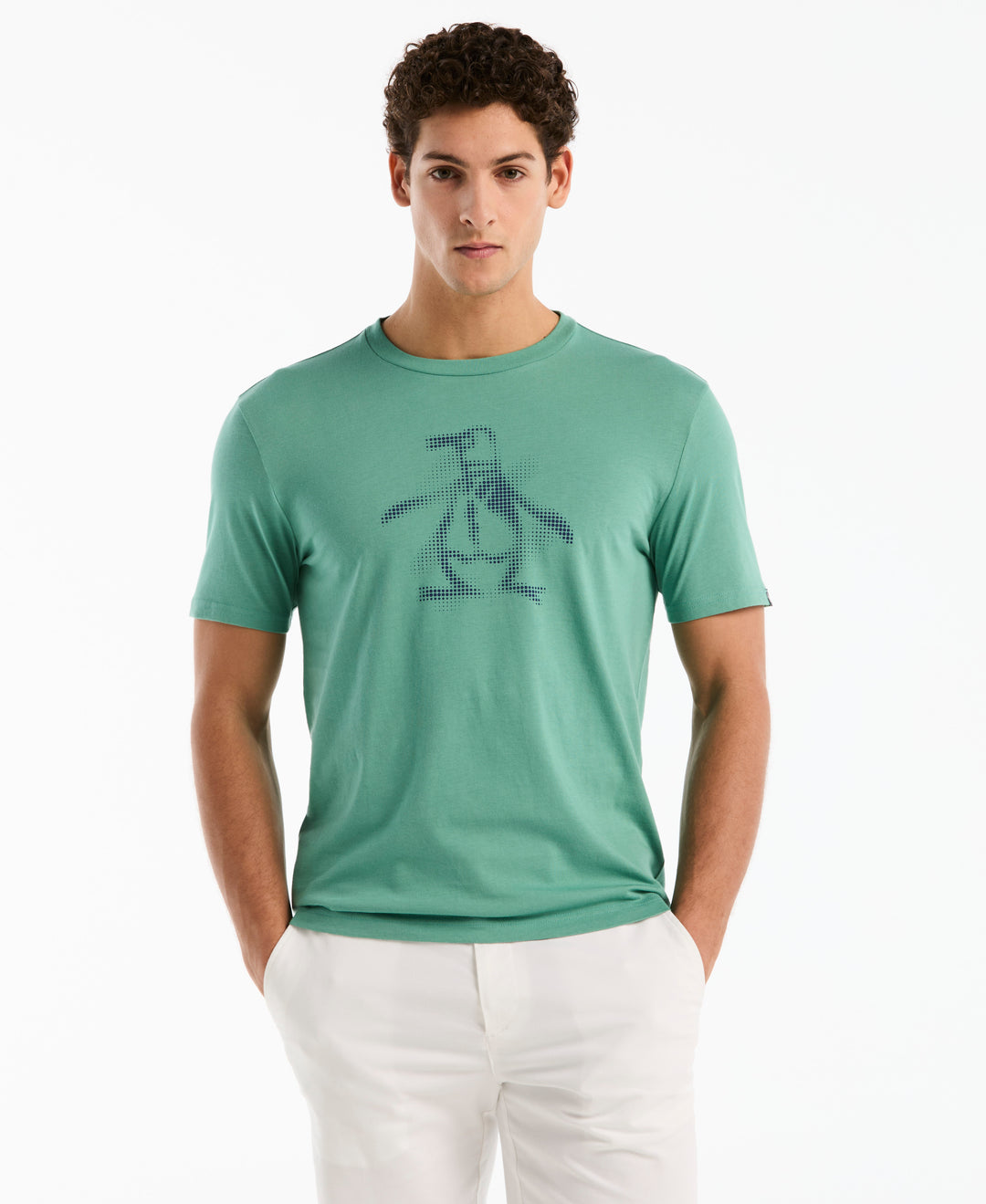 Dot Pete Graphic Tee (Beryl Green) 