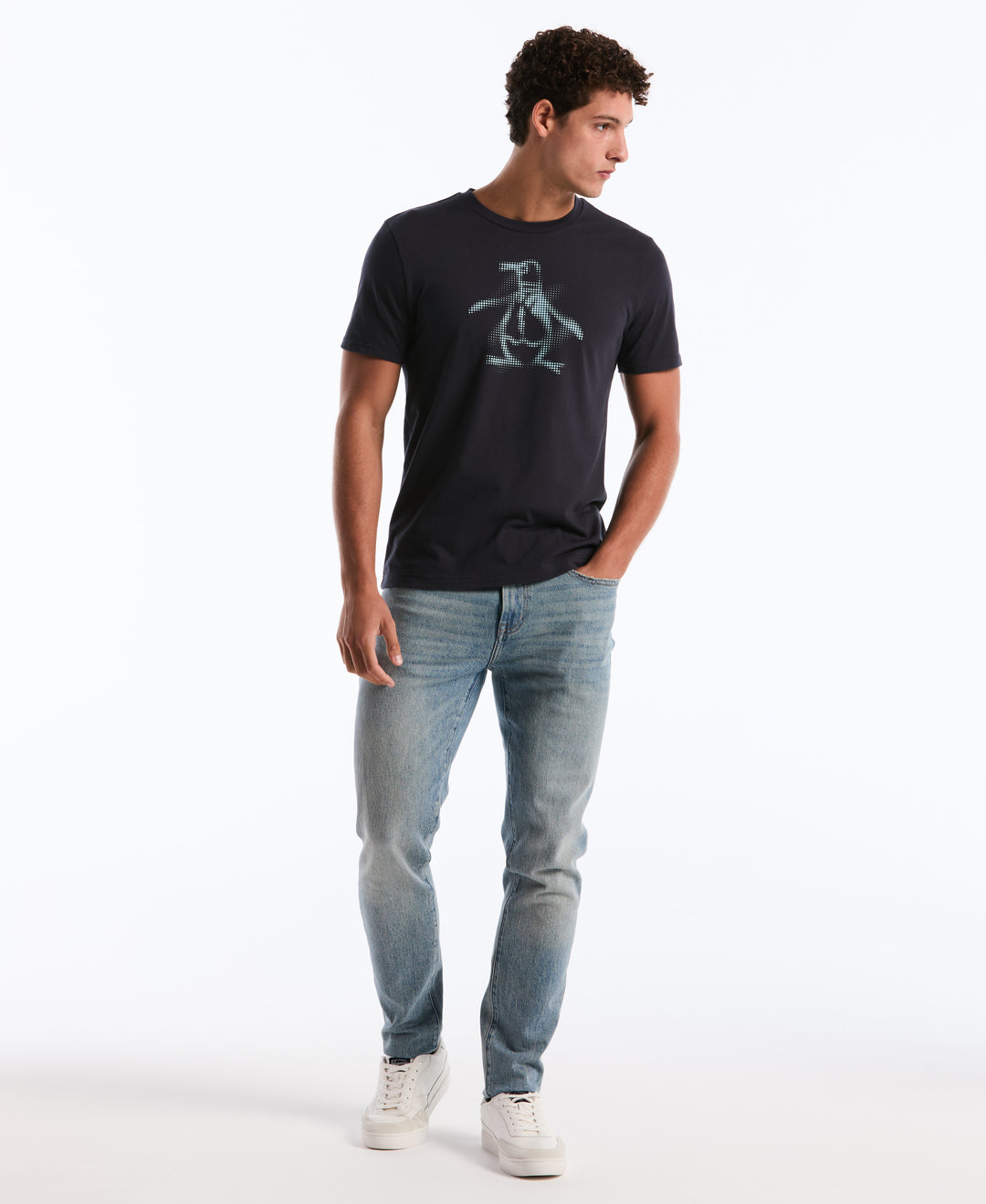 Dot Pete Graphic Tee (Dark Sapphire) 