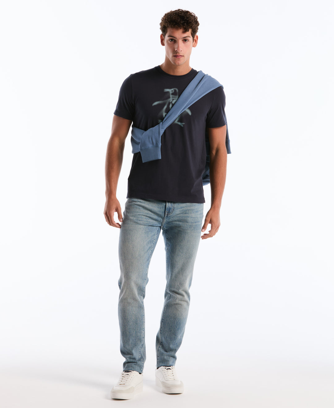 Dot Pete Graphic Tee (Dark Sapphire) 