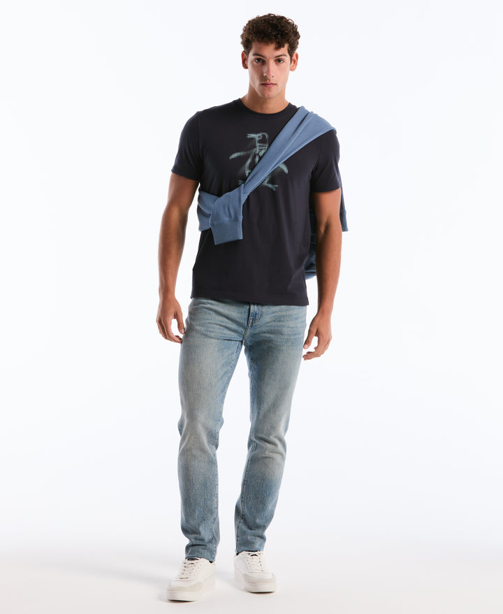 Dot Pete Graphic Tee (Dark Sapphire) 