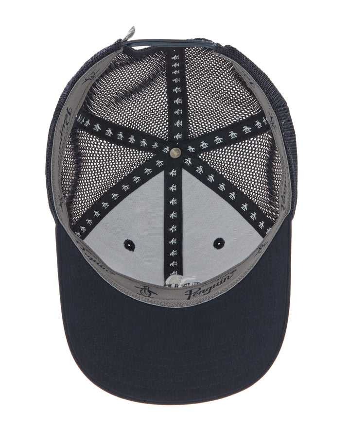 Double Layer Pete Trucker Cap (Black Iris) 
