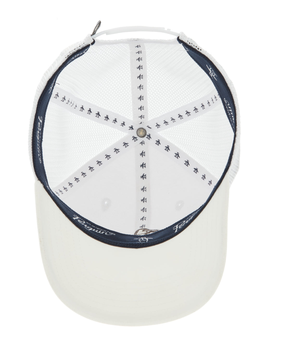 Double Layer Pete Trucker Cap (Bright White) 