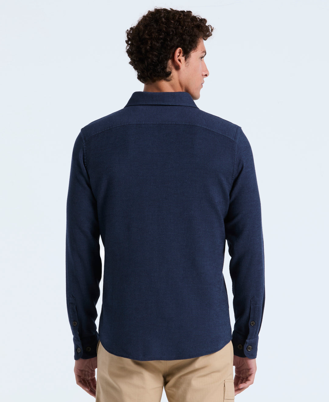 Double Weave Shirt (Dark Sapphire) 