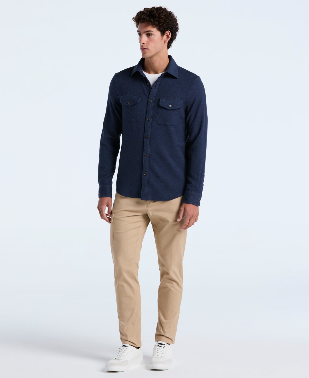 Double Weave Shirt (Dark Sapphire) 