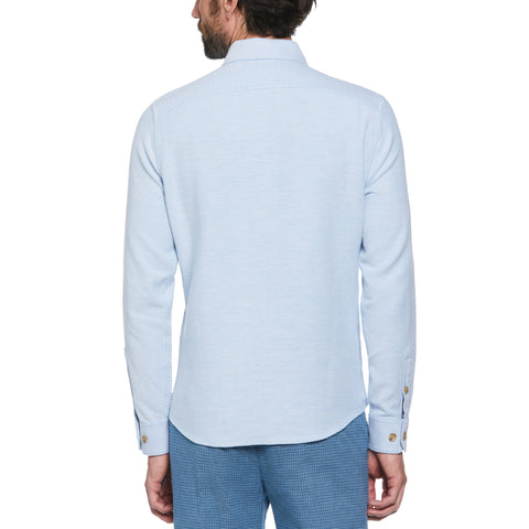 Double Weave Shirt (Azure Blue) 