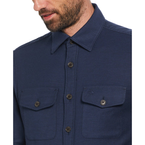 Double Weave Shirt (Dress Blues) 