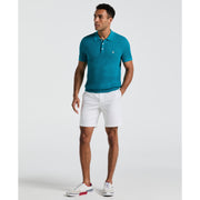 Drop Needle Textured Sweater Polo (Exotic Plume) 