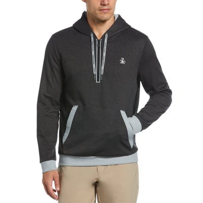 Earl Color Block Layering Hoodie (Dark Caviar Heather) 