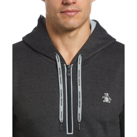 Earl Color Block Layering Hoodie (Dark Caviar Heather) 