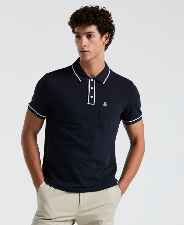 Earl™ Pique Polo (Dark Sapphire) 