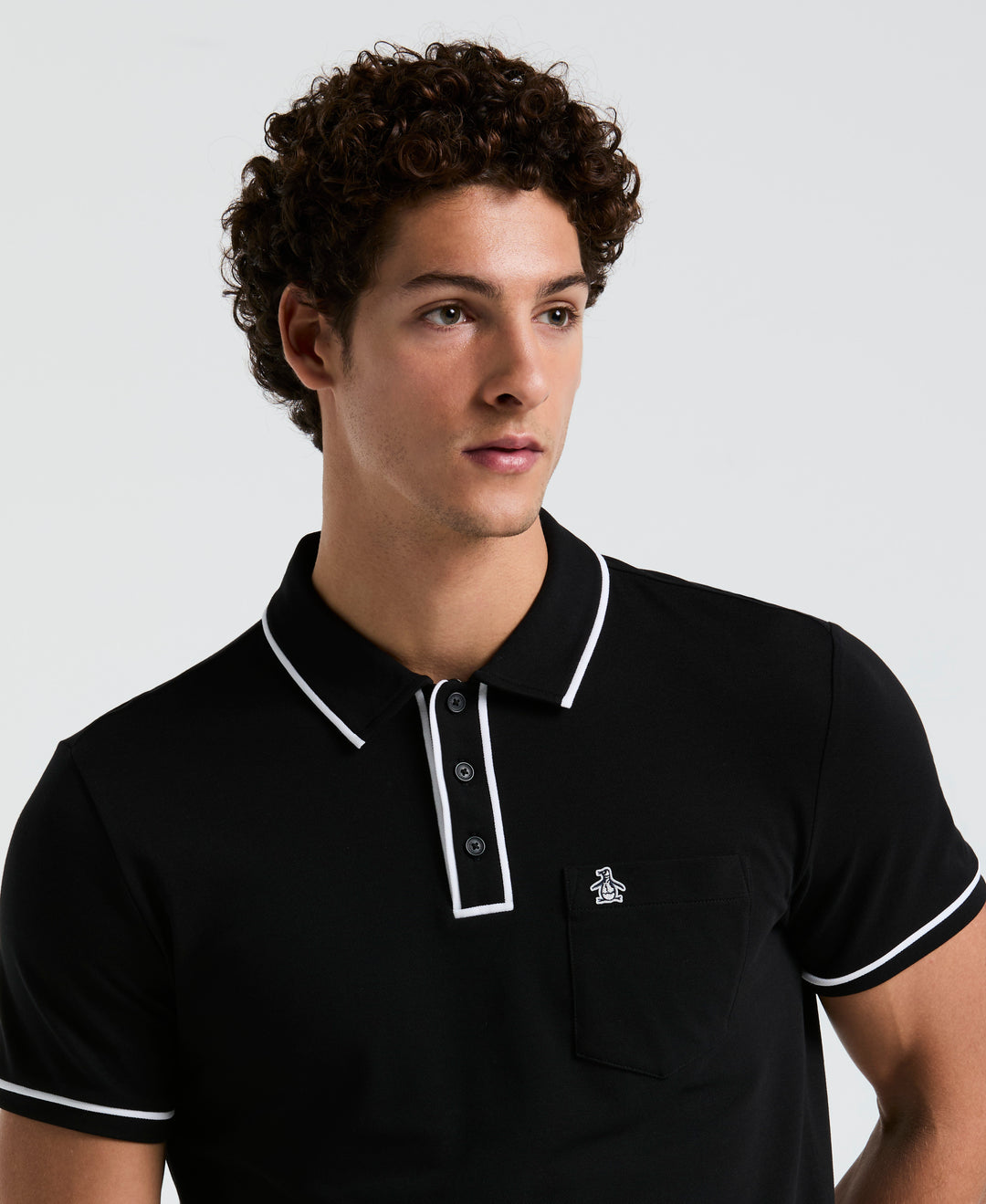 Earl™ Pique Polo (True Black) 