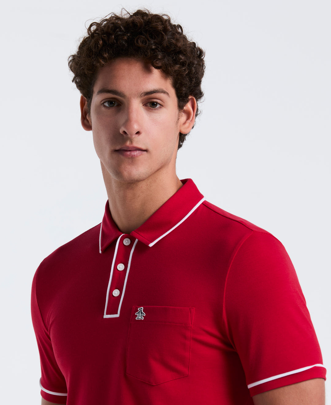 Earl™ Pique Polo (Red) 