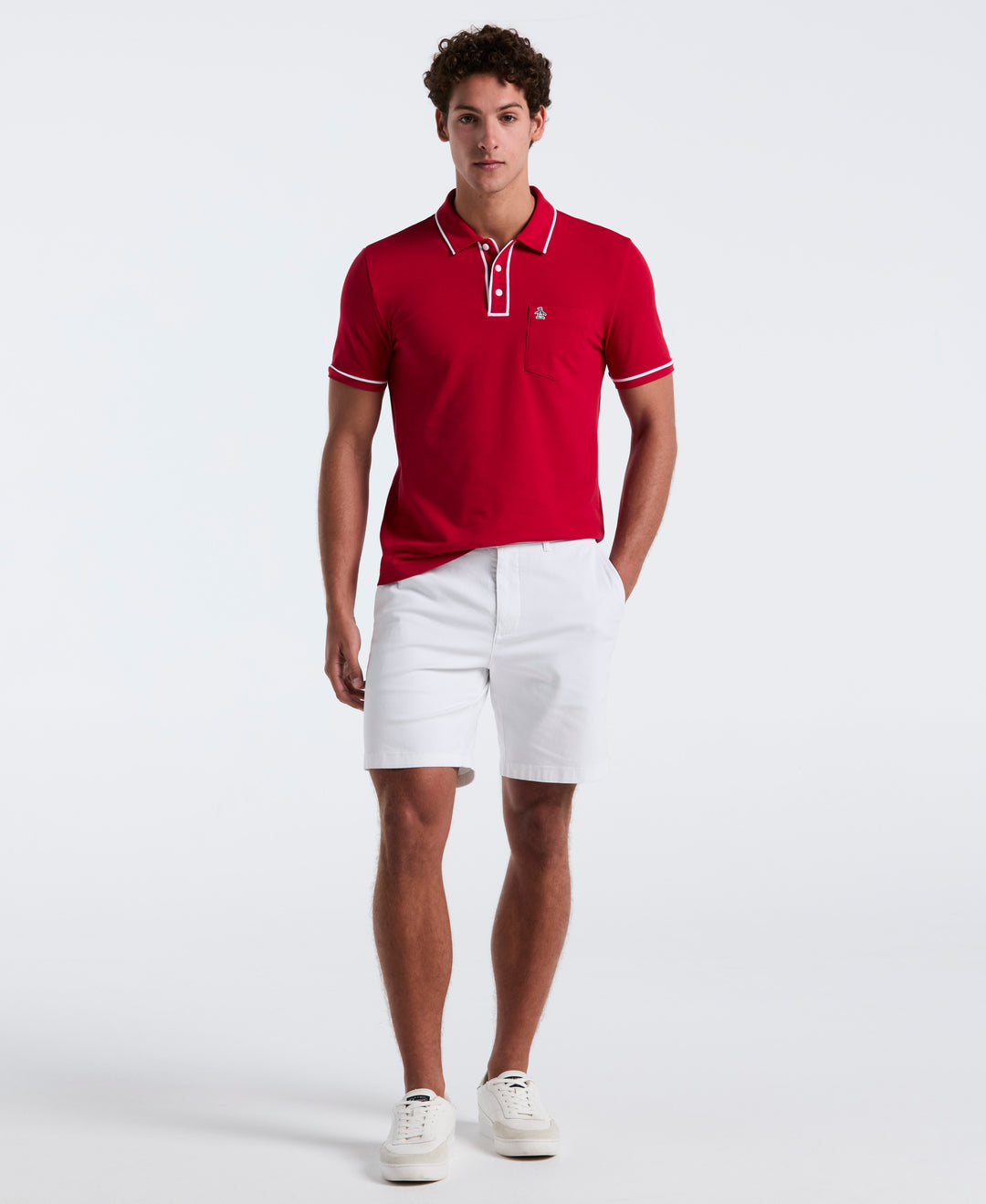 Earl™ Pique Polo (Red) 
