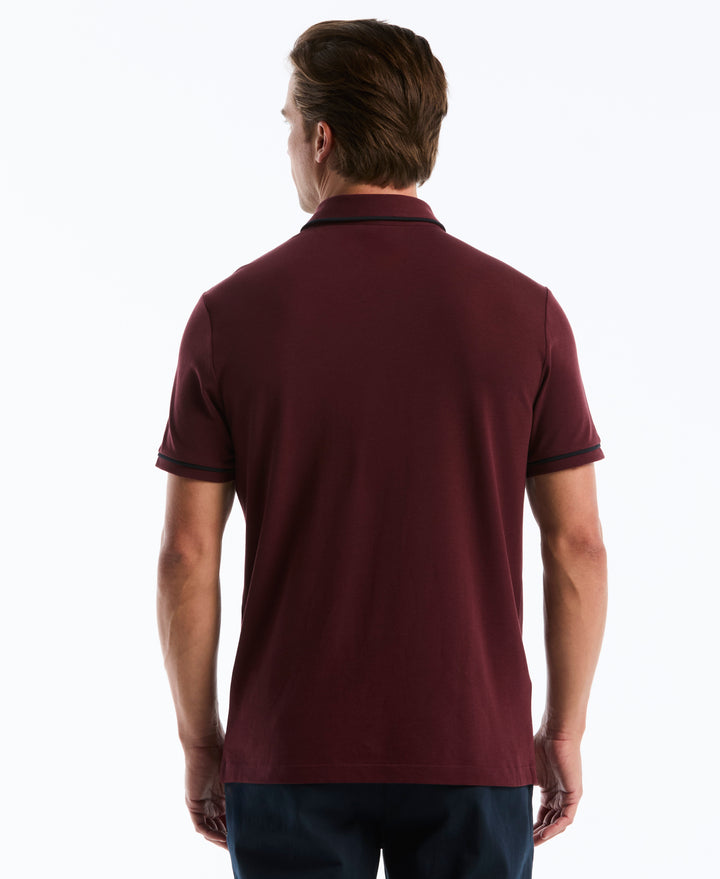 Earl Pique Short Sleeve Polo Shirt (Port Royale) 