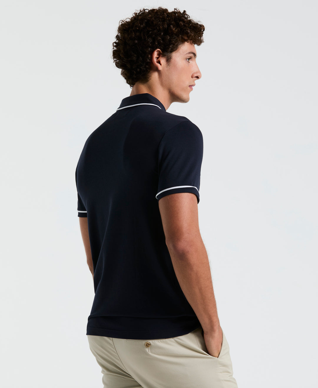 Earl™ Pique Polo (Dark Sapphire) 