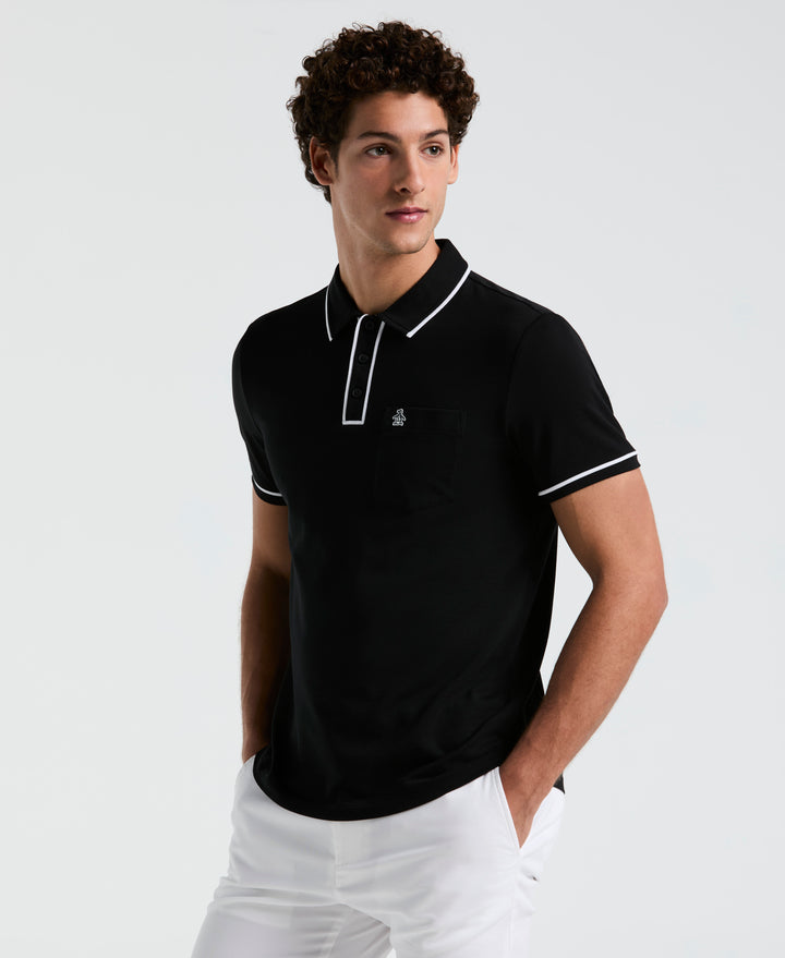 Earl™ Pique Polo (True Black) 