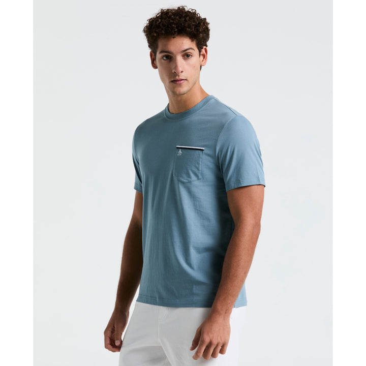Jersey Earl Tape Tipped Pocket Tee (Citadel) 