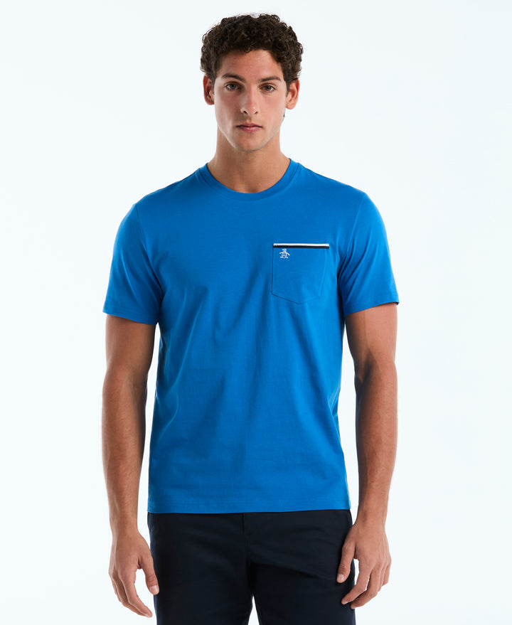 Earl™ Tipped Pocket Tee (Daphne) 