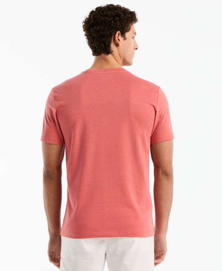 Earl™ Tipped Pocket Tee (Faded Rose) 